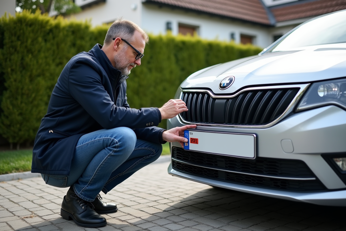 Installation d’une nouvelle plaque d’immatriculation : étapes et conseils