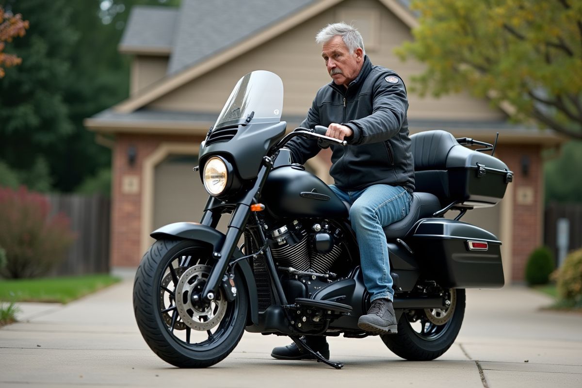 Techniques pour descendre une moto en toute sécurité